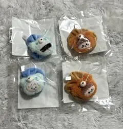 呪術廻戦　セガラッキーくじ　はぐはぐみー　C賞　シュシュ　五条悟　虎杖悠仁