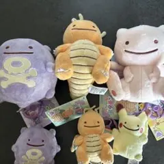 へんしん！メタモン ぬいぐるみ 7種セット - メルカリ