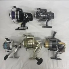 ダイワ リョービ スピニングリール5台 ジャンクのサムネイル
