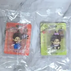 モンチッチ ミニチュアパッケージチャーム オーバーオール＆モンチッチちゃん