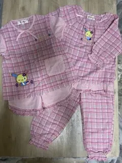 ウサハナ ピンクパジャマ 110cm 上下4点セット