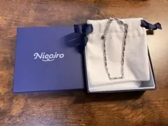 Nicoiro ツイストチェーン ブレスレット シルバーカラー