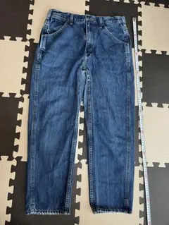 ダークブルー ストレートデニムUNIQLO