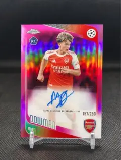 ダウマン RC 直筆サイン 50/75 Topps Chrome アーセナル - メルカリ