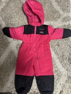 WILD-4-SMILE 子供用 ピンクと黒のウィンタースーツ90cm