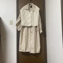 w closet ベージュ コート