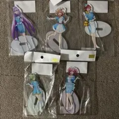 マクロスΔ アクリルスタンド 5種セット　トラベルver