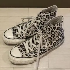 CONVERSEAllSTAR コンバース ヒョウ柄 23cm
