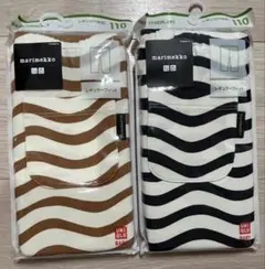 marimekko キッズレギンス 110cm 2色セット　ユニクロ　7部丈