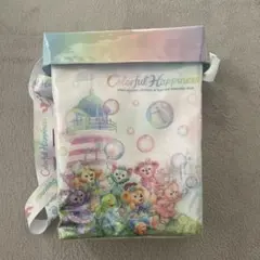 カラフルハピネス　ダッフィー　ポップコーンバケット