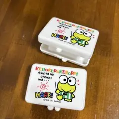 昭和レトロ　けろけろけろっぴ　ミニケース　二個のサムネイル
