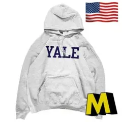 YALE パーカー グレー XLサイズ スウェット トレーナー カレッジ 