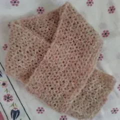 ハンドメイド　マフラー