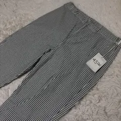 最終 新品未使用 45R 45rpm ボーダー カットソーパンツ イージーパンツ