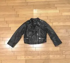 DIESEL クロップド レザージャケット SHEEP LEATHER