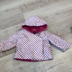 babyGap 水玉模様 フード付きジャケット 80cm