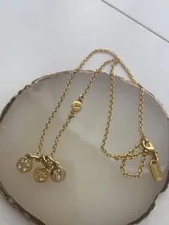 COACH コーチ　ラッキーミックス ゴールドネックレスのサムネイル