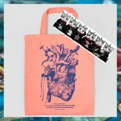 【新品未使用】ヒグチユウコ ギュスターヴ&ひとつめちゃんショルダートートバッグ 韓国展 トートバッグ（L) ギュスターヴくんとひとつめちゃん