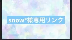 snow°様専用リンク
