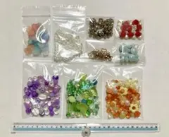 ① ビーズ アクセサリー パーツ まとめ売り おまけ付き