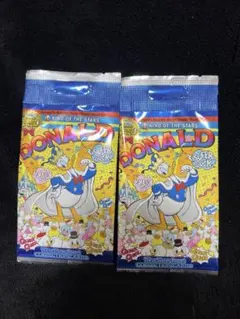 コレクションカード　ドナルド　ディズニーパルパルーザ