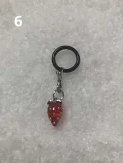 6盗難防止☆アンブレラマーカー赤いちご