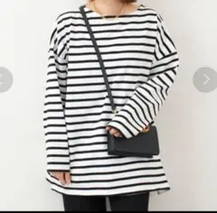 JOURNAL STANDARD/バスクボーダーTシャツ