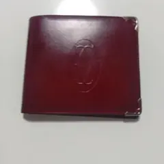 Cartier 二つ折り財布 ボルドー マストラインのサムネイル
