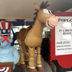 日本未発売】カリフォルニアディズニー ブルズアイ ポップコーン
