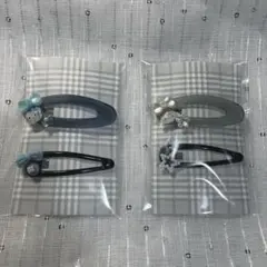 ハンドメイド ヘアピン