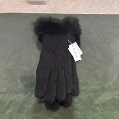 FURLA ブラック手袋