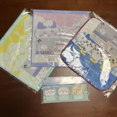 ちいかわ 1番くじタオルセット ３枚&付箋等
