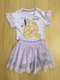 ラプンツェル　Tシャツスカートセット ディズニープリンセス