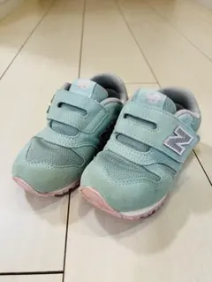 New Balance ニューバランス ミントグリーン15cm