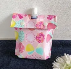 保冷パウチケース　パウチ飲料保冷ケース　パウチケース　　保冷ポーチ　ハンドメイド