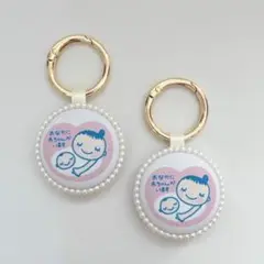 【即購入OK】マタニティキーホルダー　マタニティマーク　マタニティ