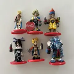 コカコーラ　ファイナルファンタジーXフィギュア 6体セット ffX ff10のサムネイル