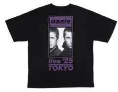 oasis ライブTシャツ 黒 Mサイズ1026日付