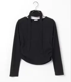 【新品】★ C・O・L・Z・A ★チョーカー付トップス(ブラック)★