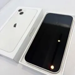 【美品】iPhone13 ホワイト 128GB SIMフリー バッテリー84%