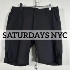 2026年最新】Saturdays NYC カラー：ブラック系 メンズ ショートパンツ