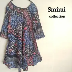 Smimi collection♡チュニック　シャツ　総柄　涼しい　シアーのサムネイル