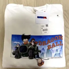 【新品タグ付】ドラゴンボール スウェットシャツ ホワイト ユニクロ M