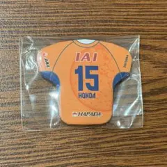 ガチャ 清水エスパルス 15本多勇喜選手 ユニ型缶バッジ