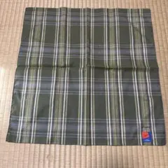 【新品】ungaro チェック柄 ハンカチ 約50cm