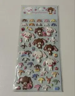 シュガーバニーズ 平成レトロ 当時物 超ぷっくりシール 2009 サンリオ