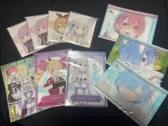 リゼロ まとめ売り 色紙 クリアポスター