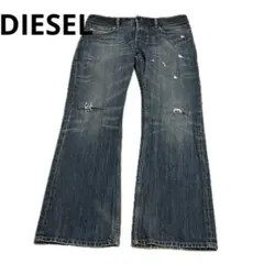 DIESEL フレアデニム ブーツカット ダメージ加工 00s y2k アメカジ