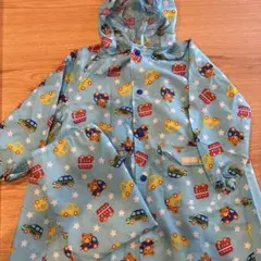 ミキハウス　レインコート　100 110cm 保存袋付き