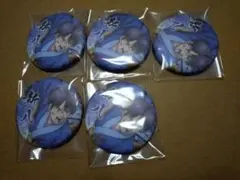 銀魂　吉原大炎上　新八　キャラバッジ　缶バッジ　5点　セット